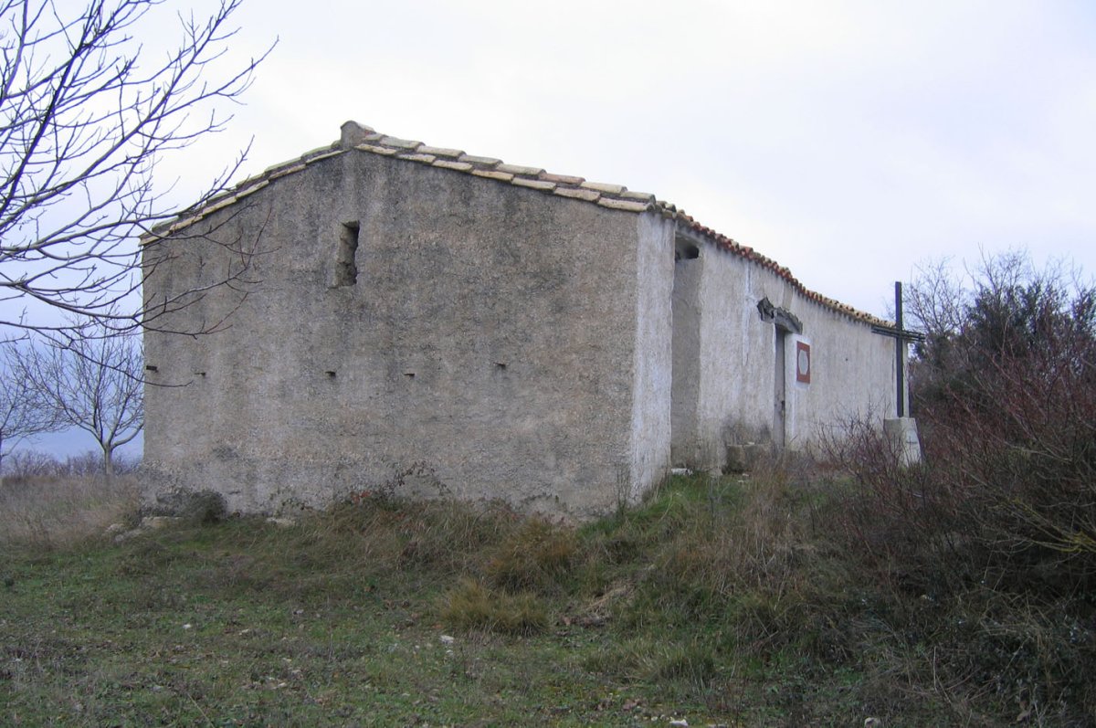 San Cristobal ermita Bidaurretan