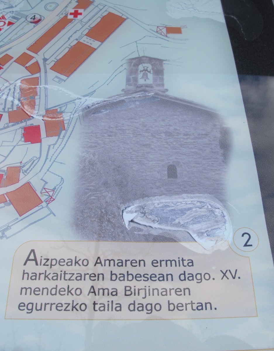 Aizpeako Amaren ermita Aian