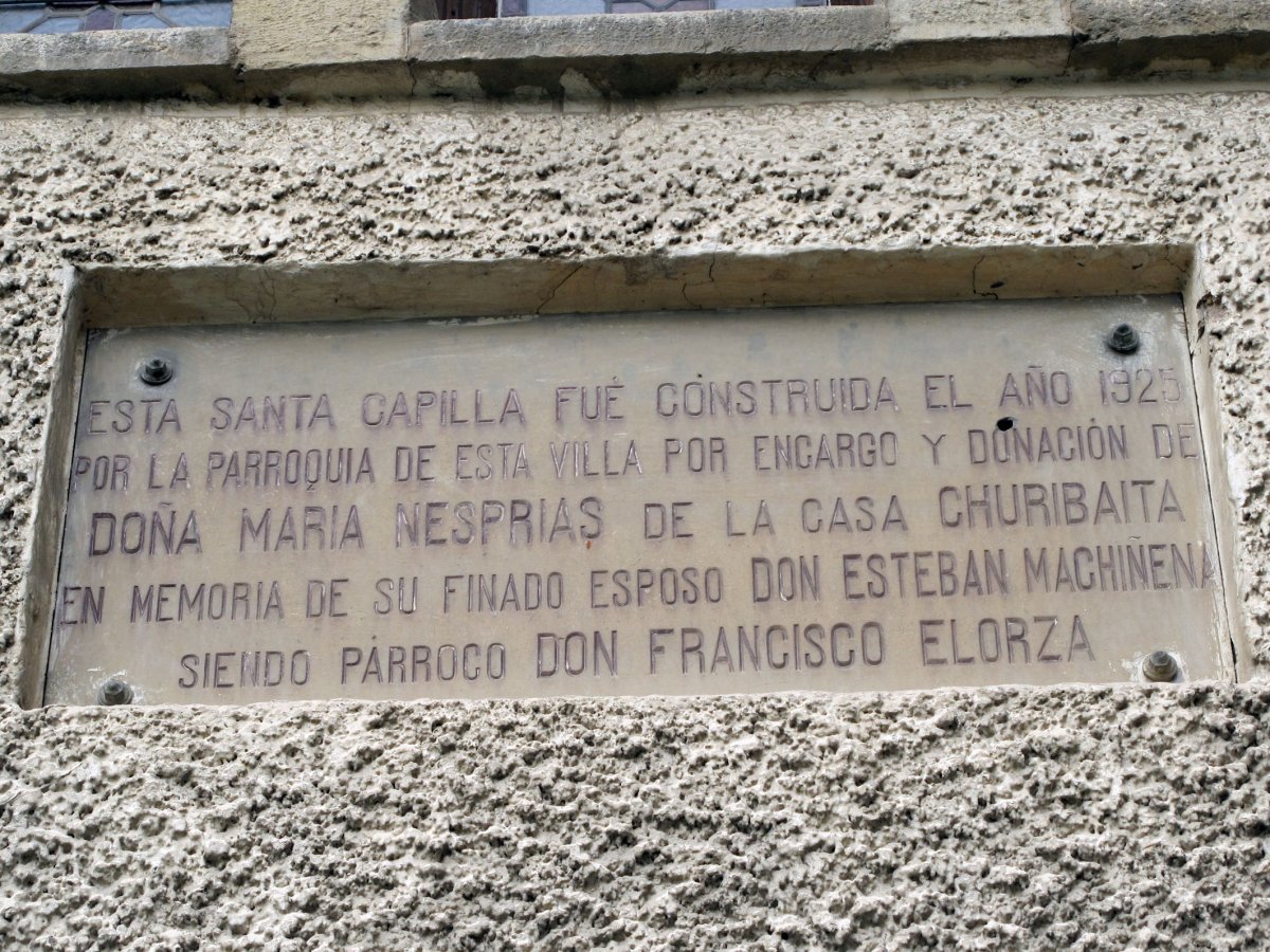 San Martzial ermita Bergaran