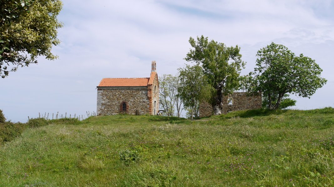 Santa Katalina ermita Deba aldean