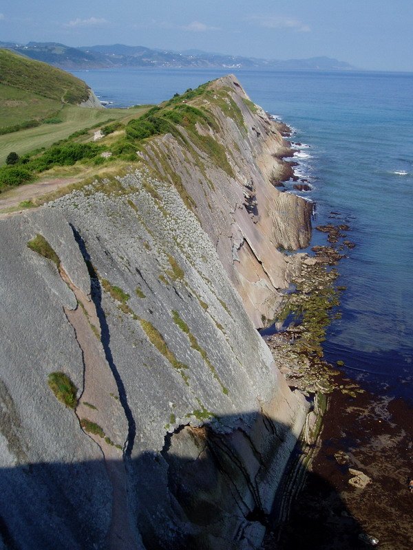 Itsaslabarra ermitatik ikusita