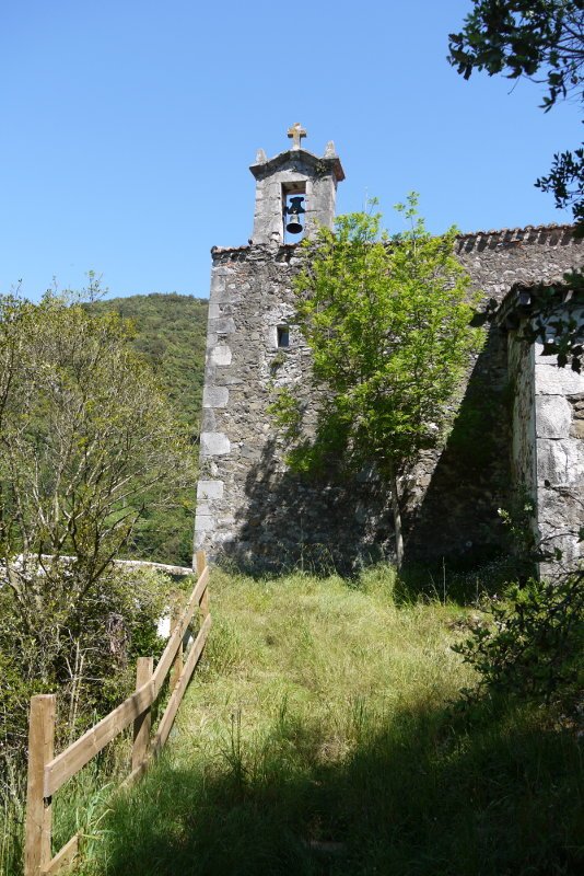 Santa Ana ermita Mendaro aldean