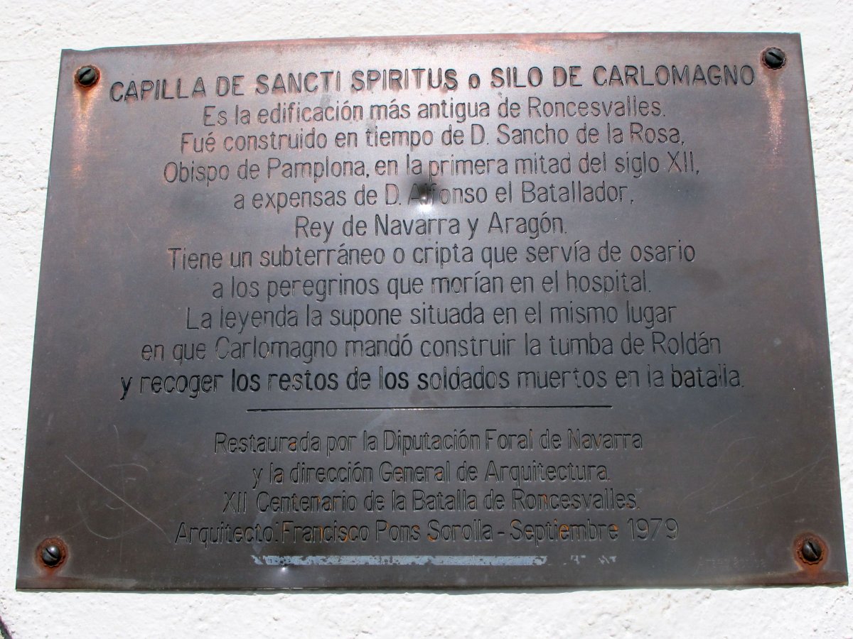 Sancti Spiritus ermita Orreagan