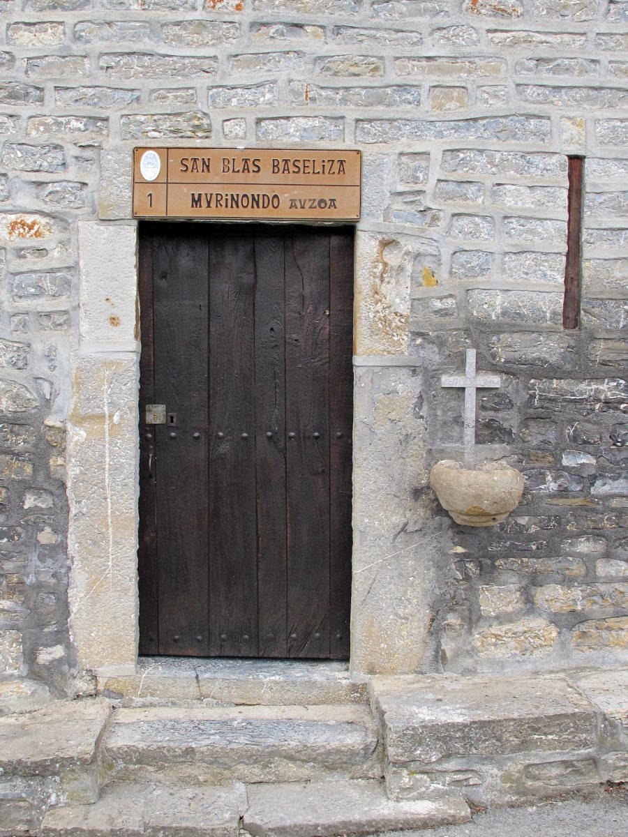 San Blas ermita Murinondo auzoan