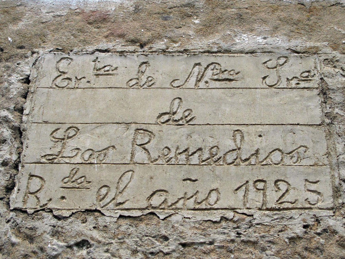 Virgen de los Remedios ermita Orisoain aldean