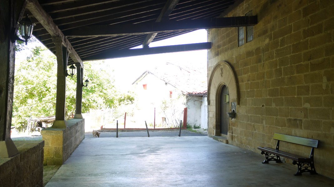 San Sebastian ermita Zarautz aldean