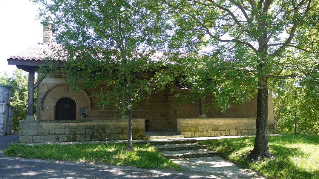 San Sebastian ermita Zarautz aldean