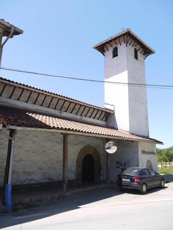 Madalena ermita Ezkio-Itsaso aldean