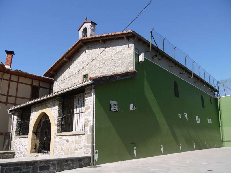 Sallobente ermita Zaldibar aldean