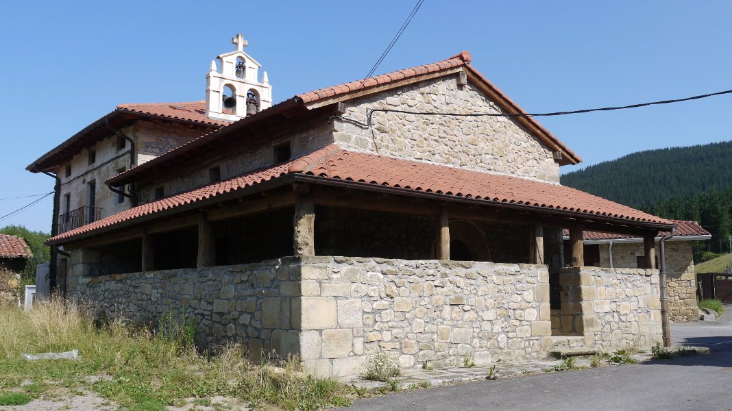 San Lontzo ermita Muxika aldean