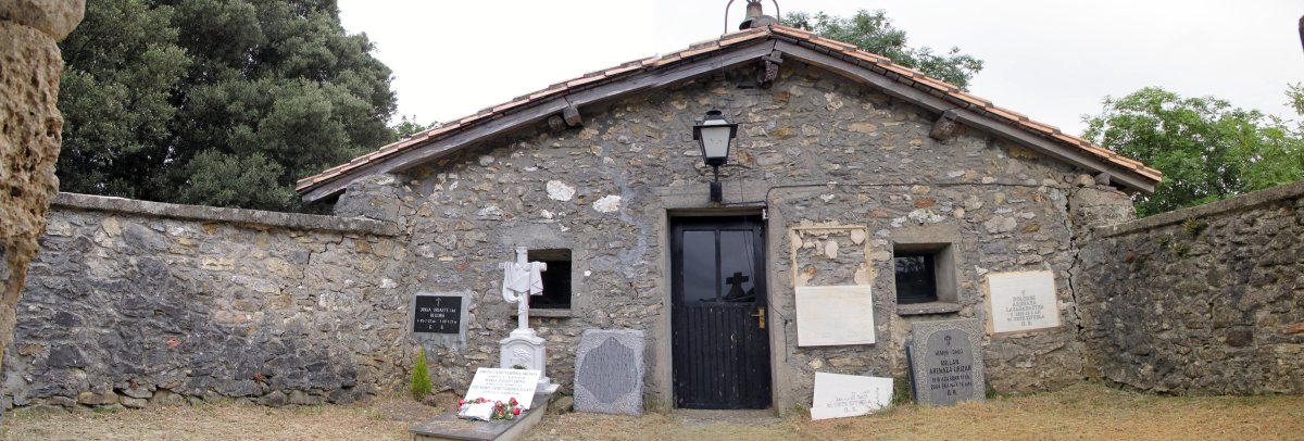 San Bixente ermita Areantzako hilerrian