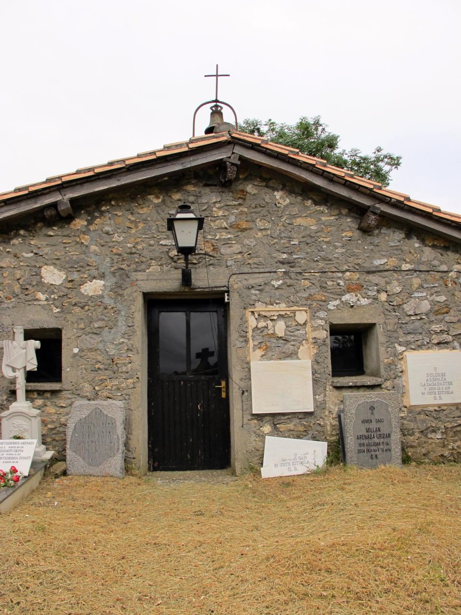 San Bixente ermita Areantzako hilerrian
