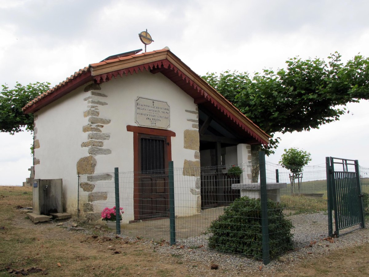 Soyarce ermita Uharte Hiri aldean