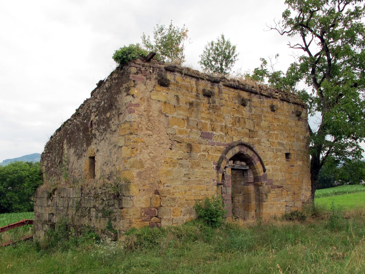 San Juan Bautista ermitaren paretak Donazaharren