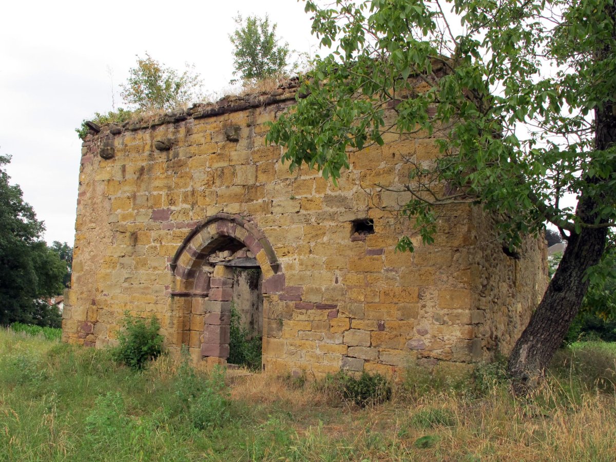 San Juan Bautista ermitaren paretak Donazaharren