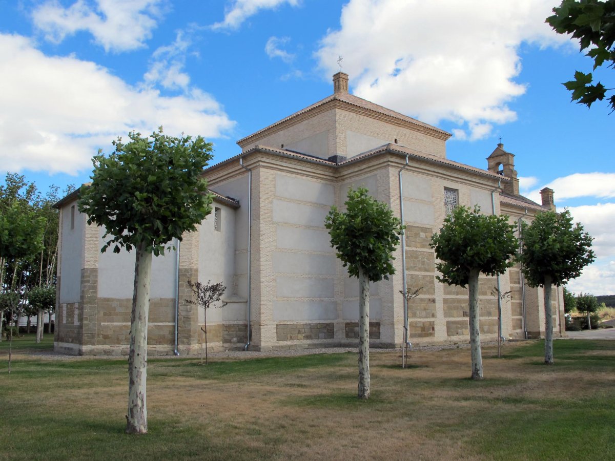 Virgen del Soto ermita Kaparroso aldean