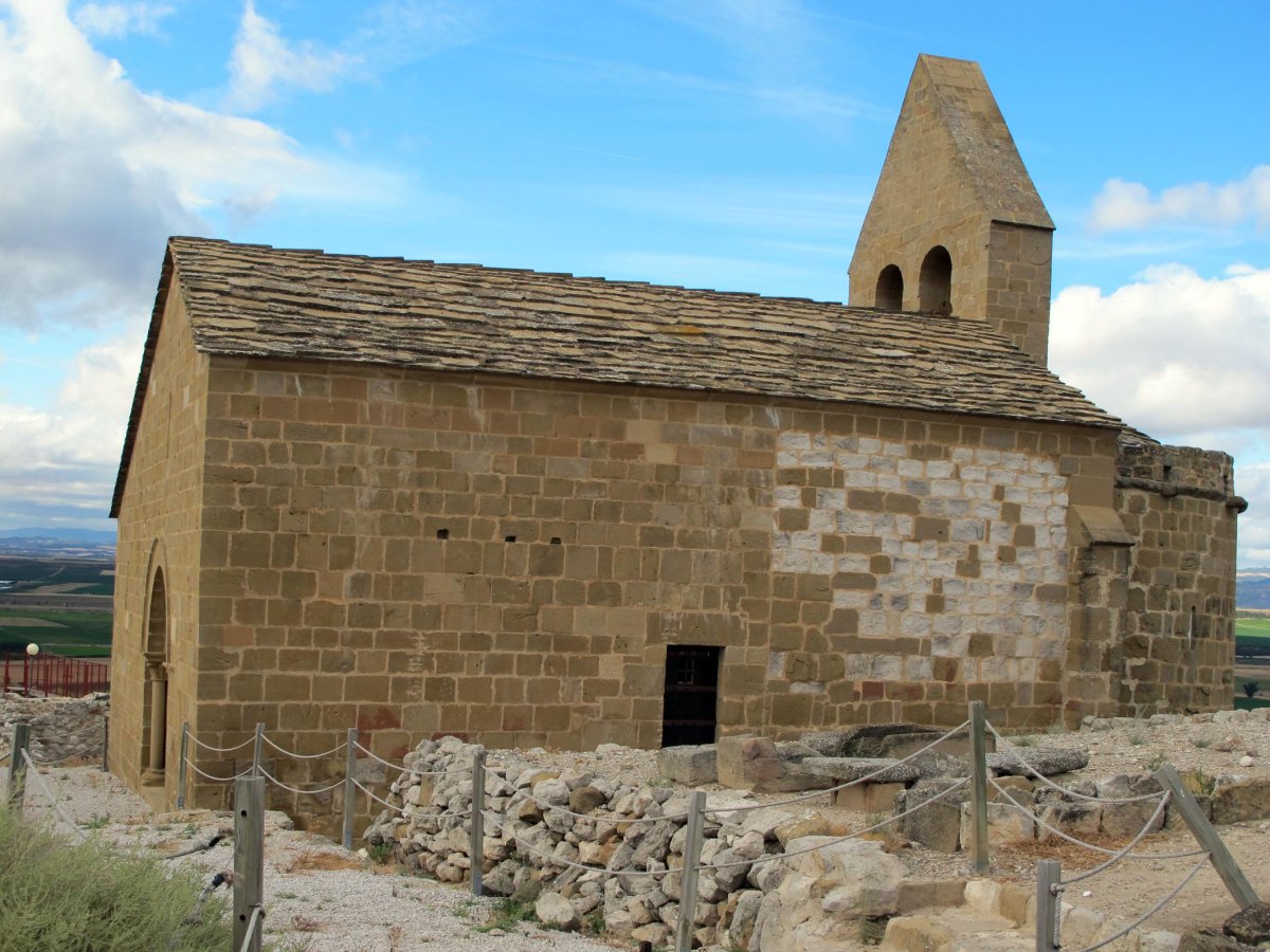 San Nikolas ermita Murillo el Cuende aldean