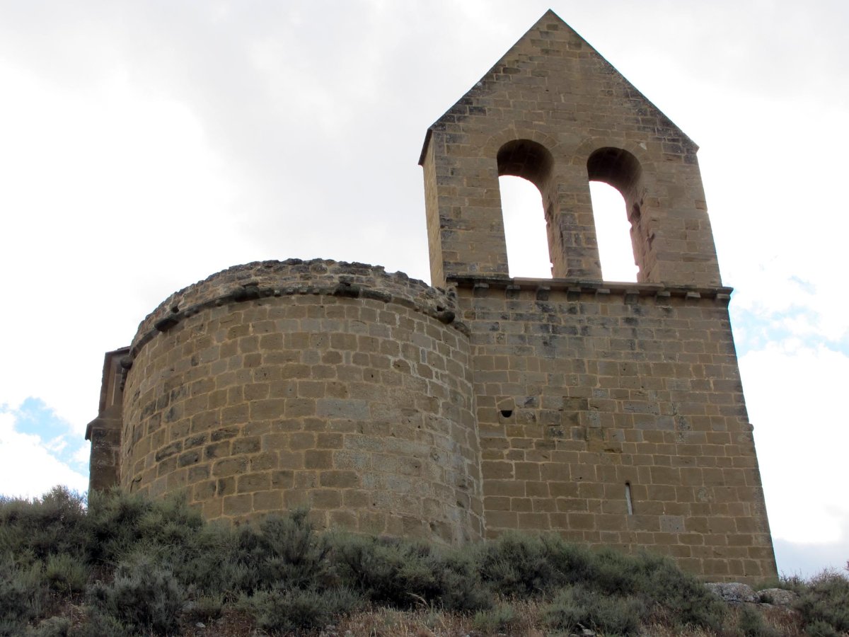 San Nikolas ermita Murillo el Cuende aldean