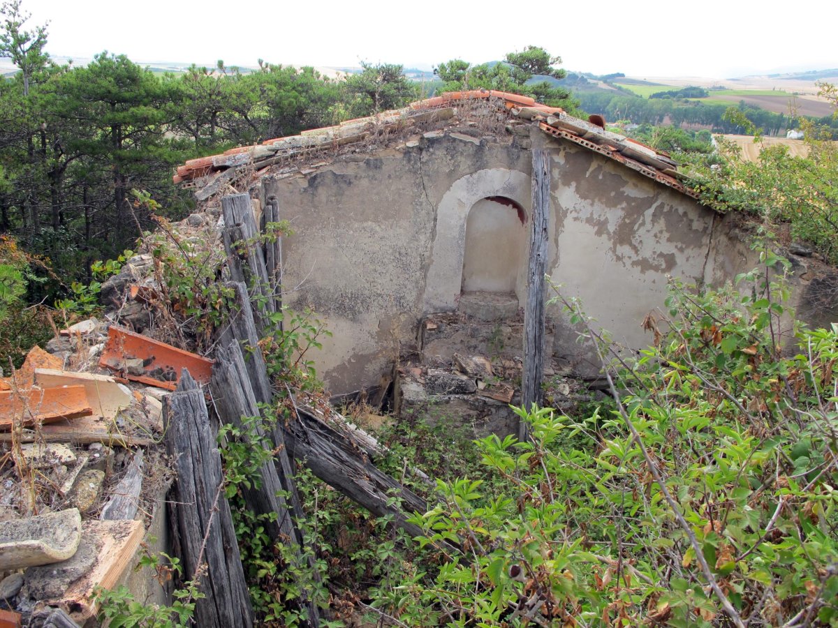 Santa Eulalia ermitaren hondakinak