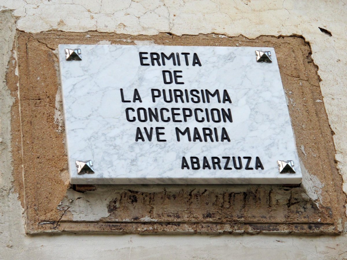 Purísima Concepción ermita Abartzuzan
