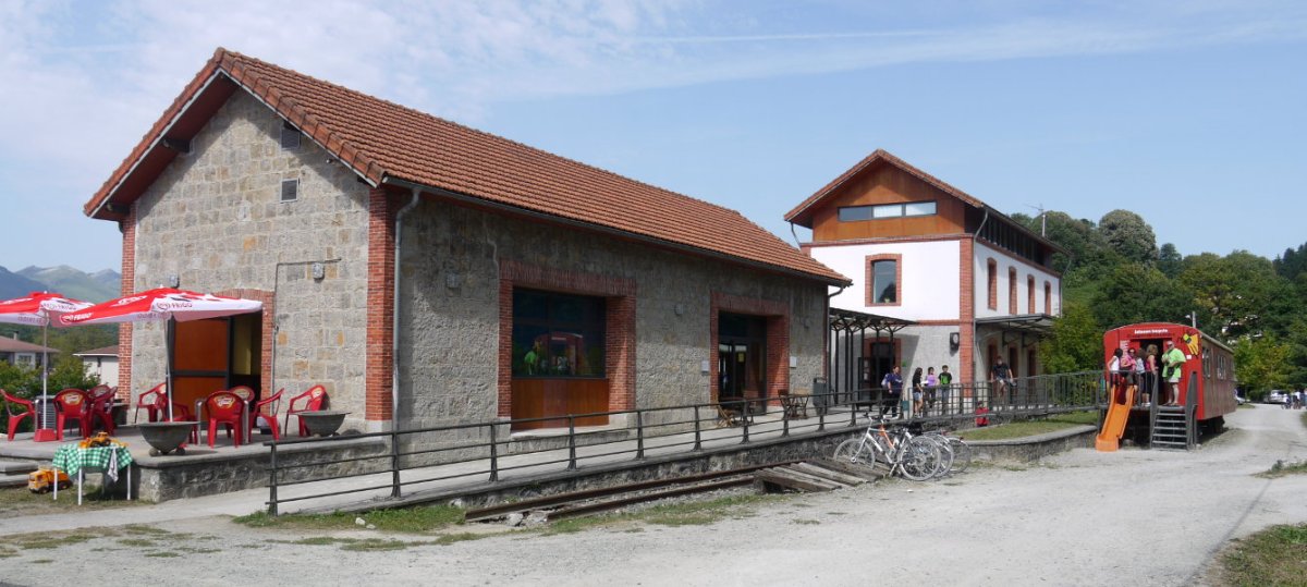 Plazaolako geltokia Lekunberrin