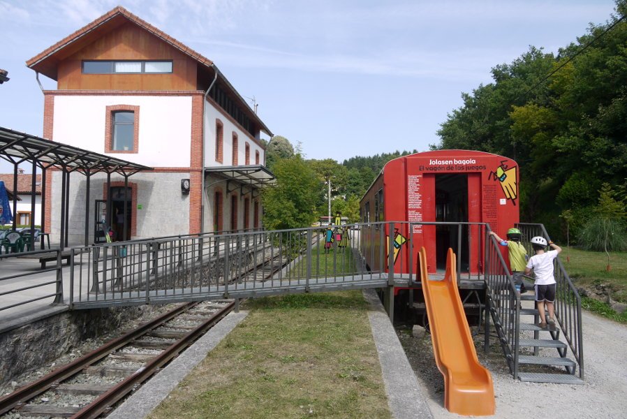Plazaolako geltokia Lekunberrin