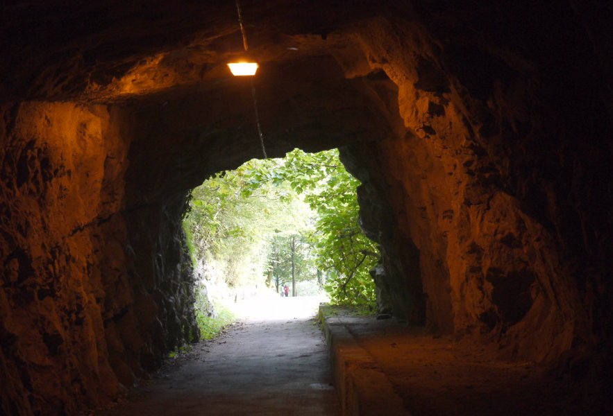 Lehenengo tunela Iturriotz aldean