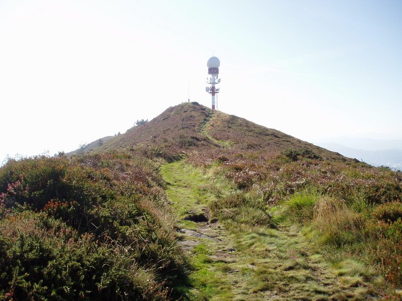 Iparraldeko bizkarretik ikusita