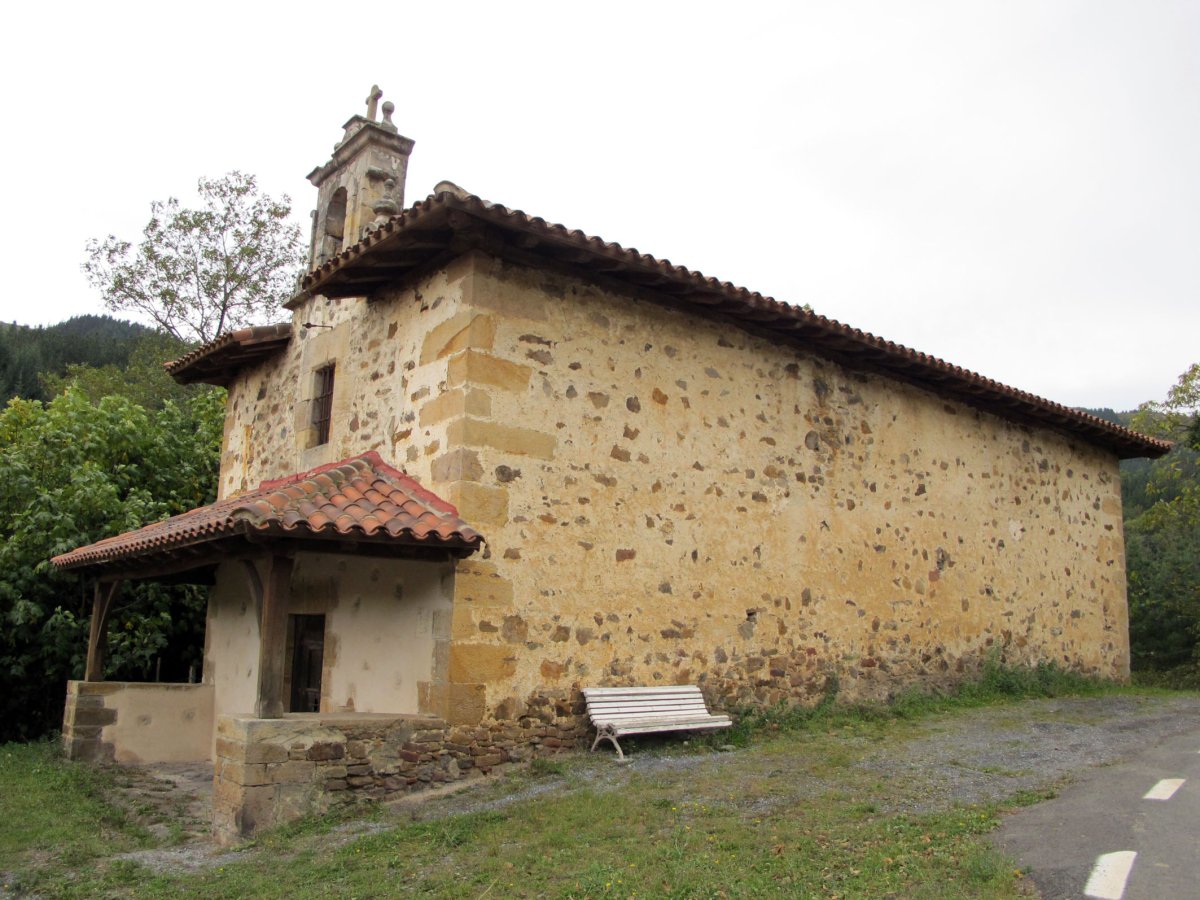 Santa Luzia ermita Marin Auzoan