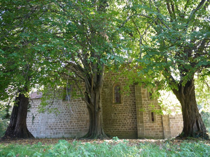 Santa Luzia ermita Mendata aldean