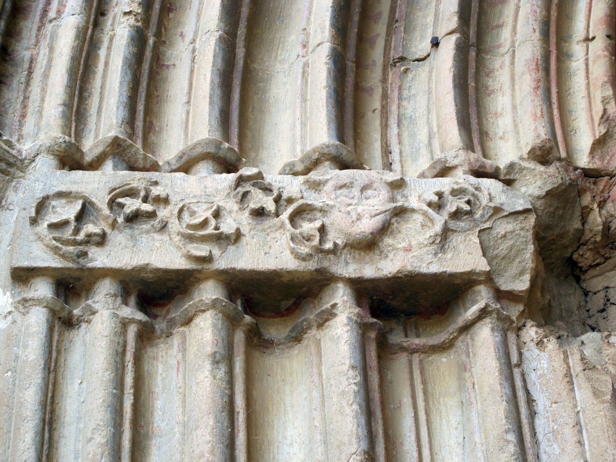 Santo Kristo ermitaren hondakinak Kaparroson