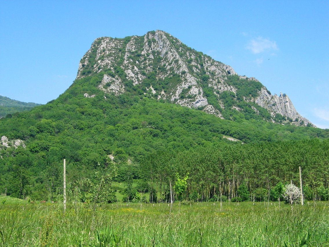 Ikuspegi zabala Irañeta aldetik