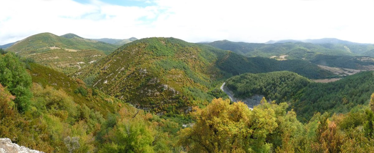 Saigots eta Urtasun arteko arroila, Oiezkiko gainaldetik