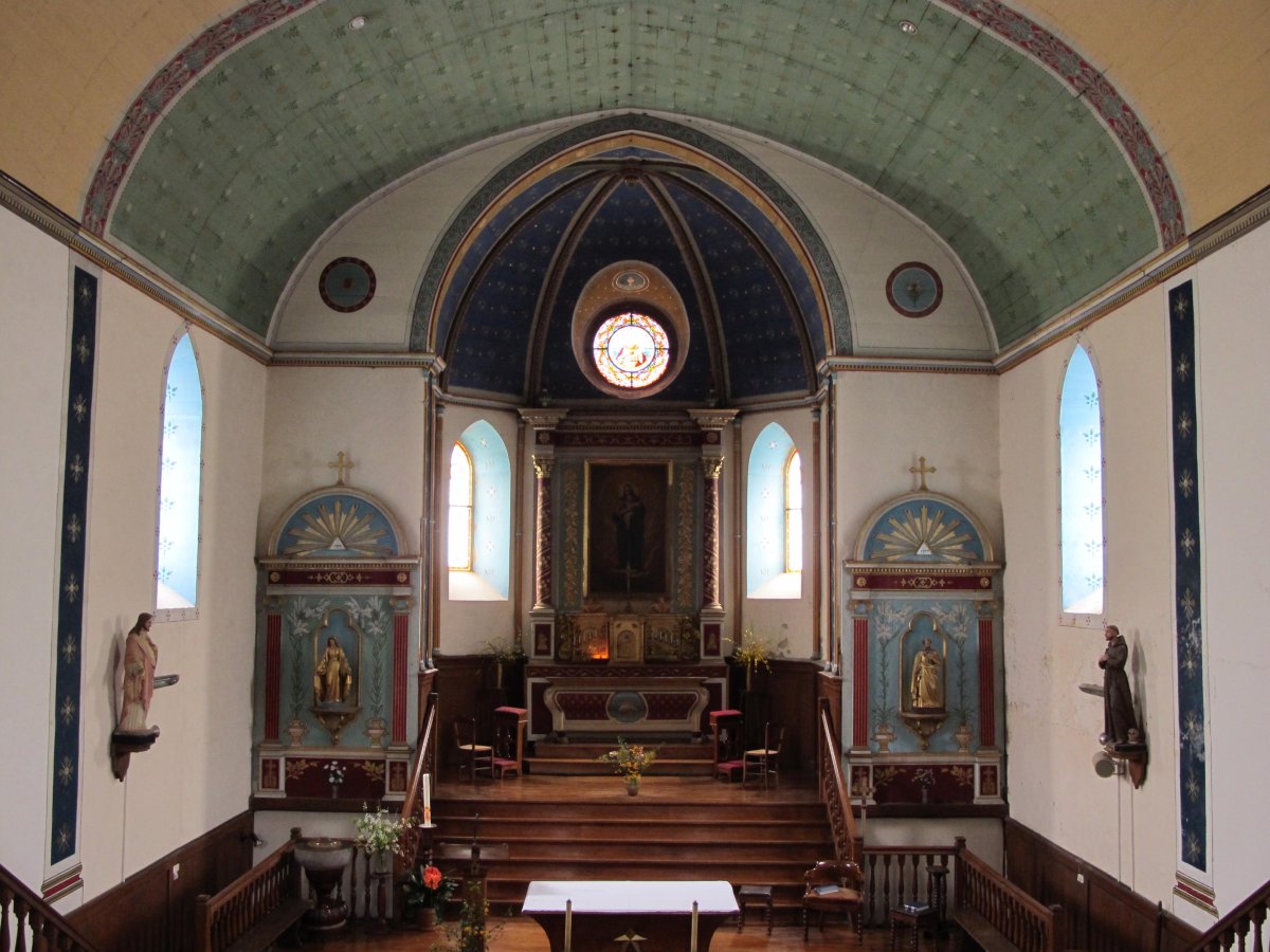 Notre Dame eliza, barrua