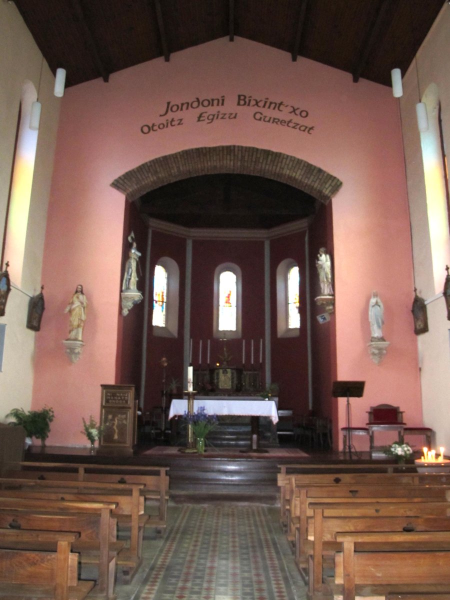 San Bizente eliza, barrua