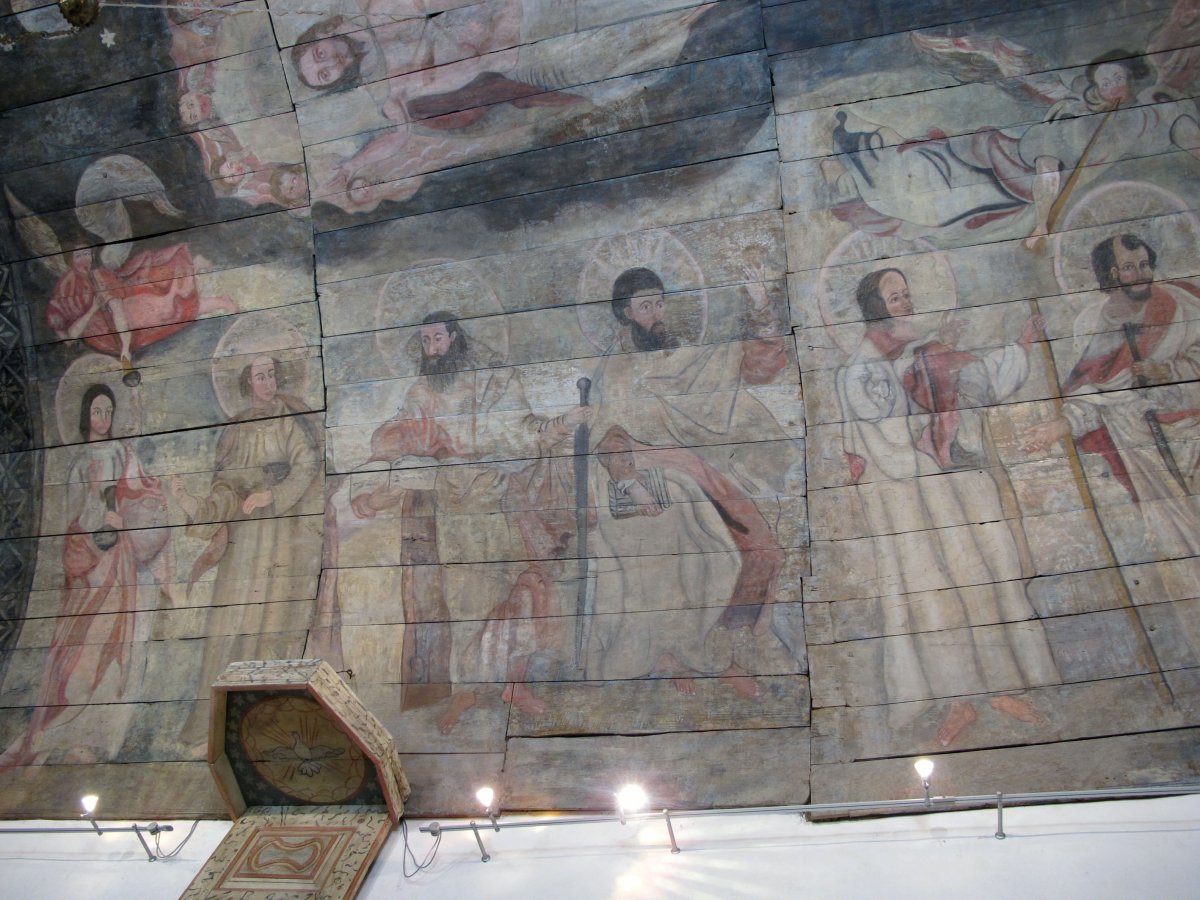 San Ciprian ermita Askonbegin, barrua