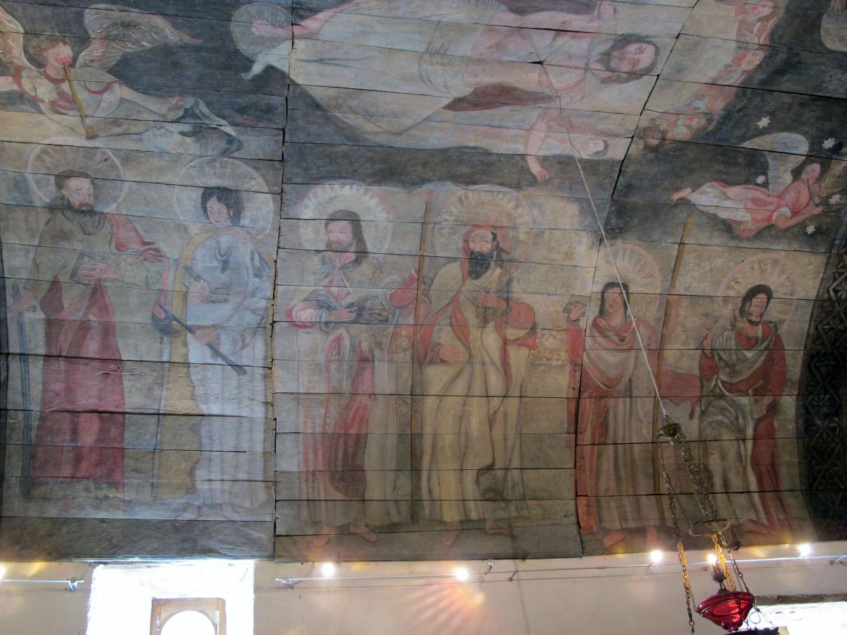 San Ciprian ermita Askonbegin, barrua