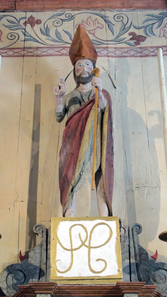 San Ciprian ermita Askonbegin, barrua