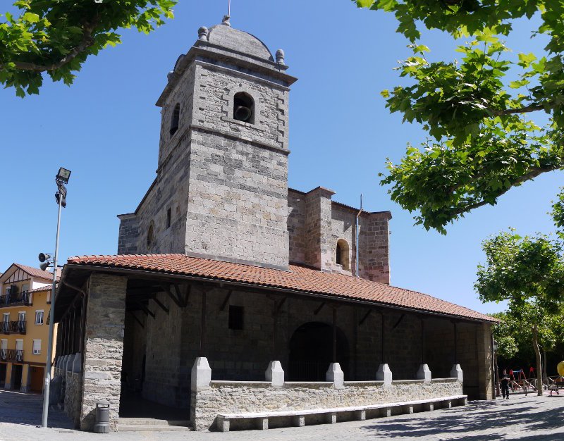 San Migel eliza, Irura