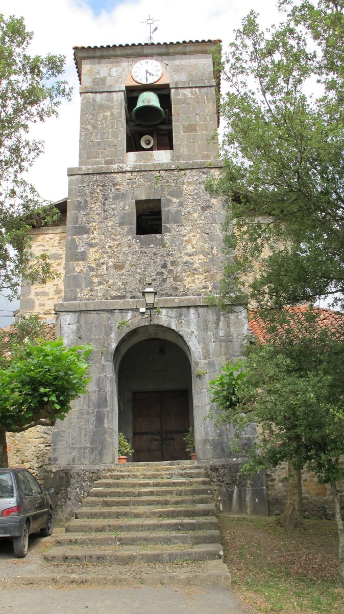 San Martin eliza San Martin auzoan, Orozko