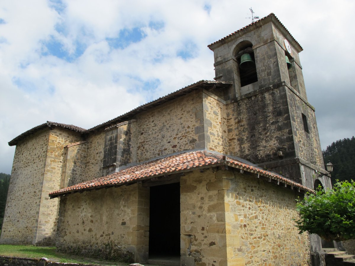 San Martin eliza San Martin auzoan, Orozko