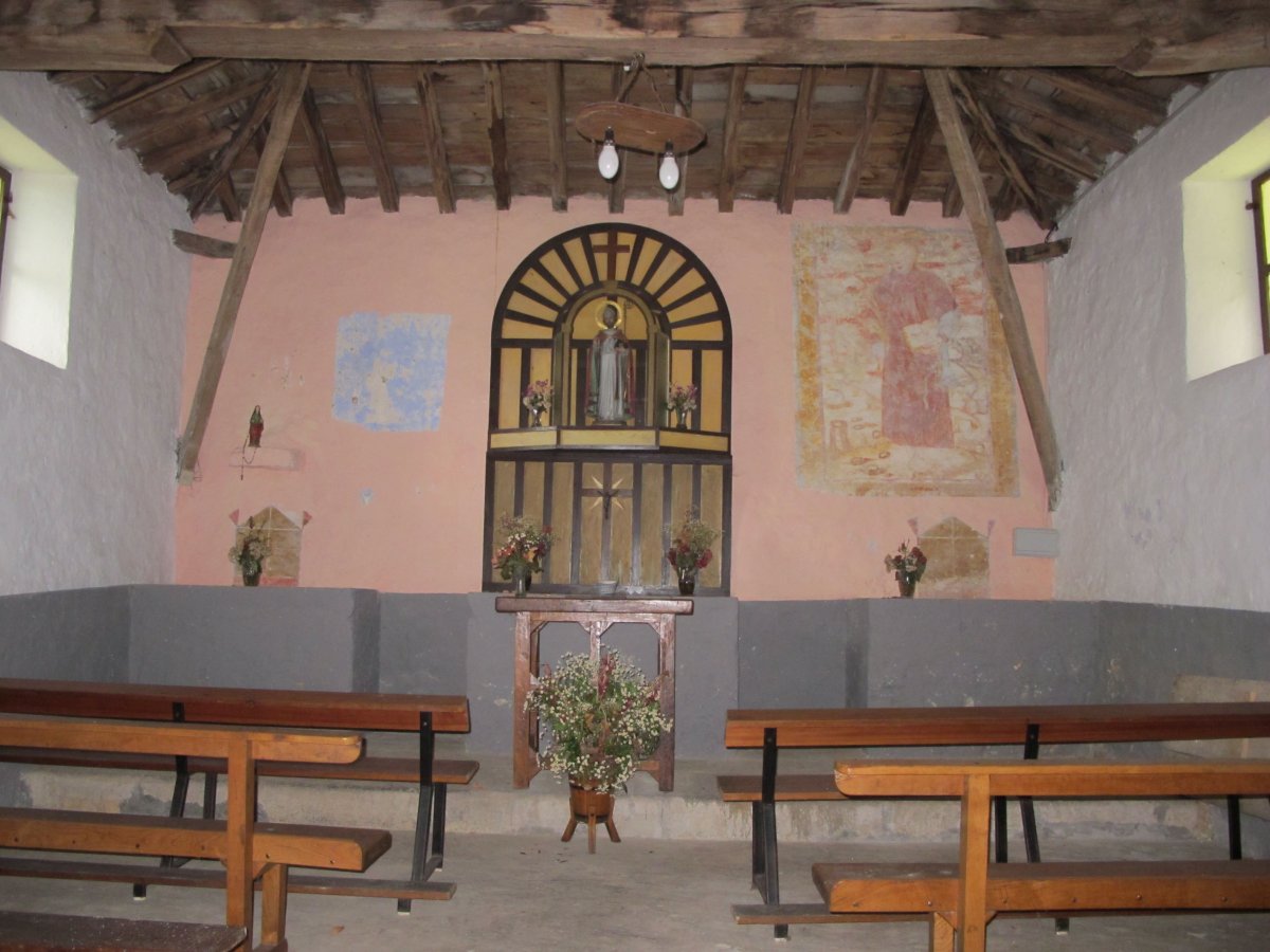 San Martin ermita Aldegoiena auzoan, Mañaria