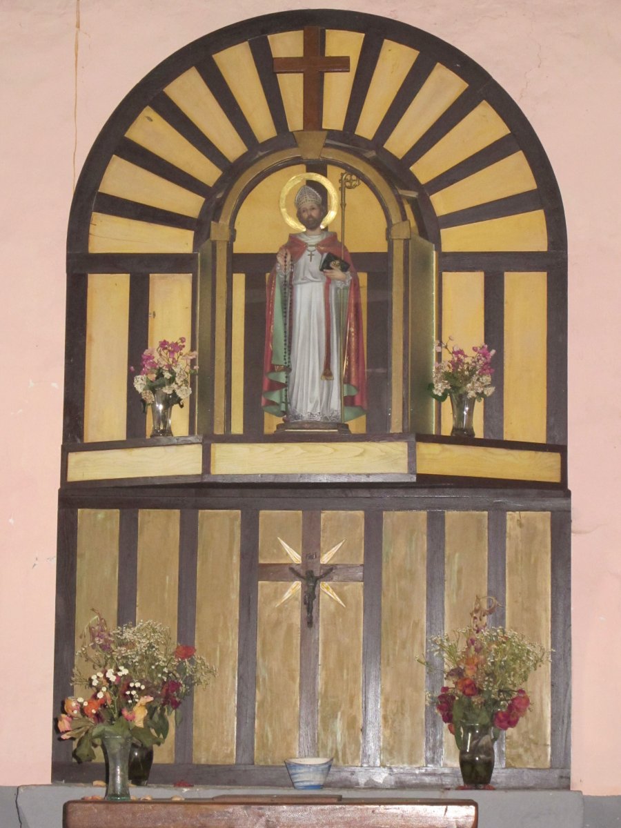 San Martin ermita Aldegoiena auzoan, Mañaria