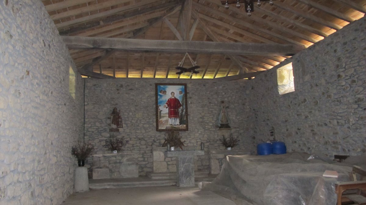 San Lorentzo ermita Aldegoiena auzoan, Mañaria