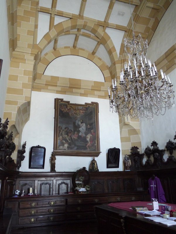 Sakristia. Soreasuko San Sebastian eliza, Azpeitia