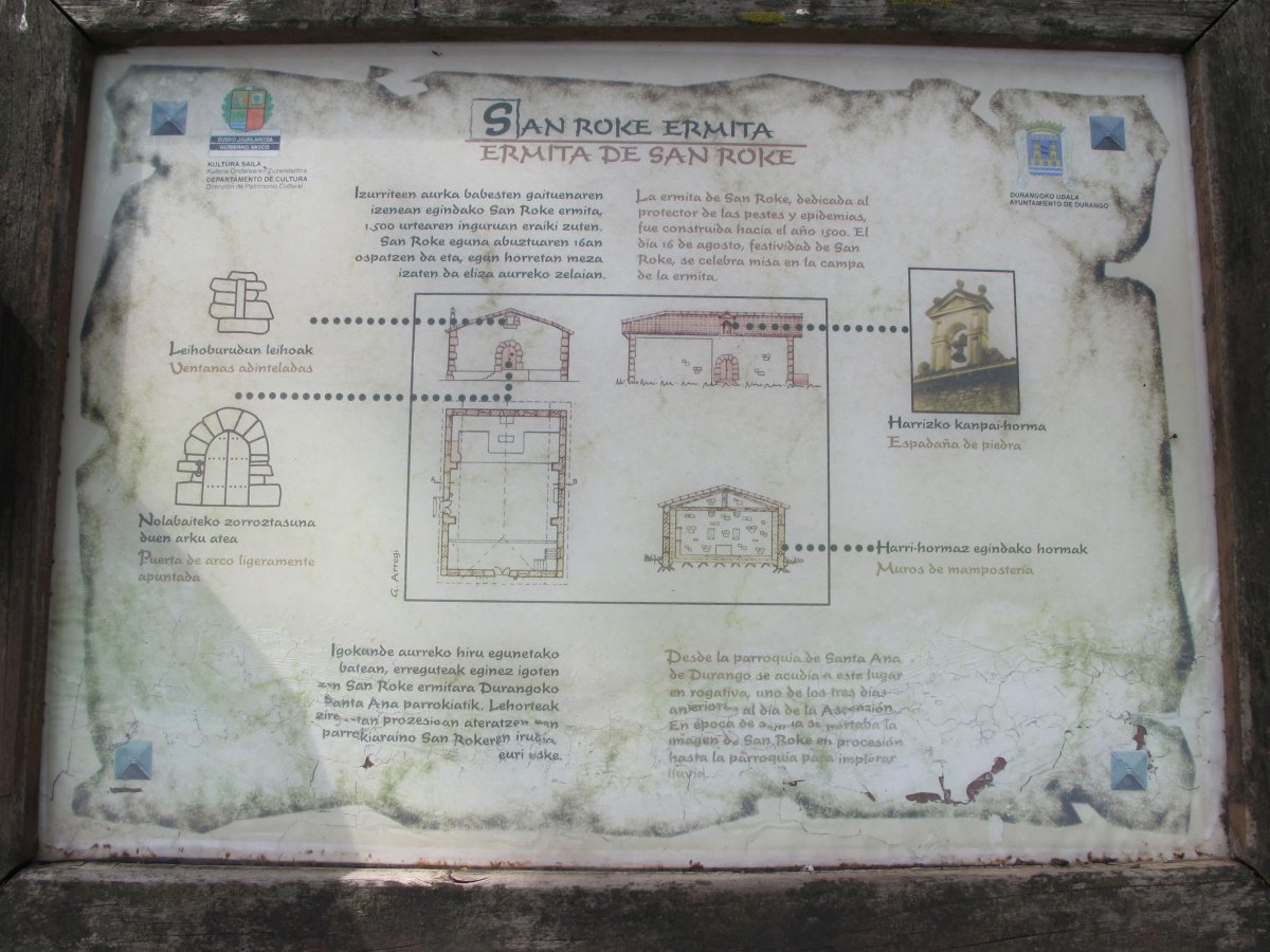 San Roke ermita, Durango