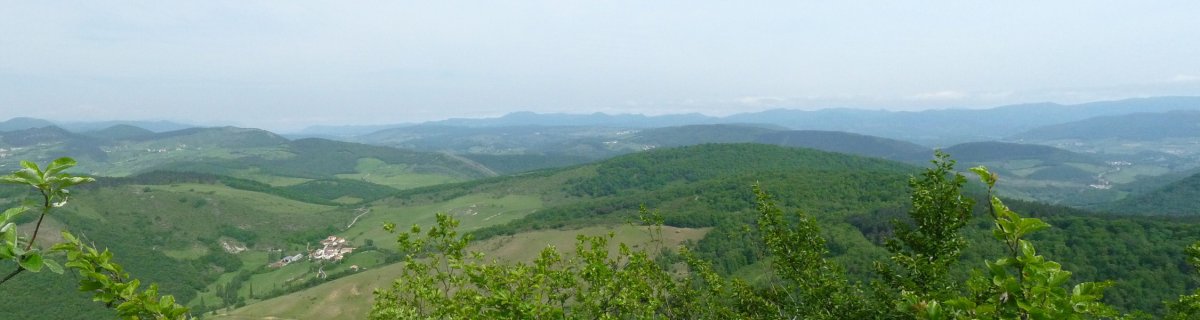 Panorama urriak iparralderantz