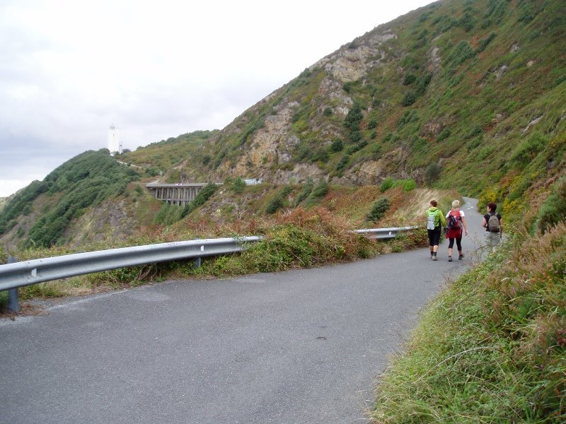 Gorlizeko itsasargira bidean