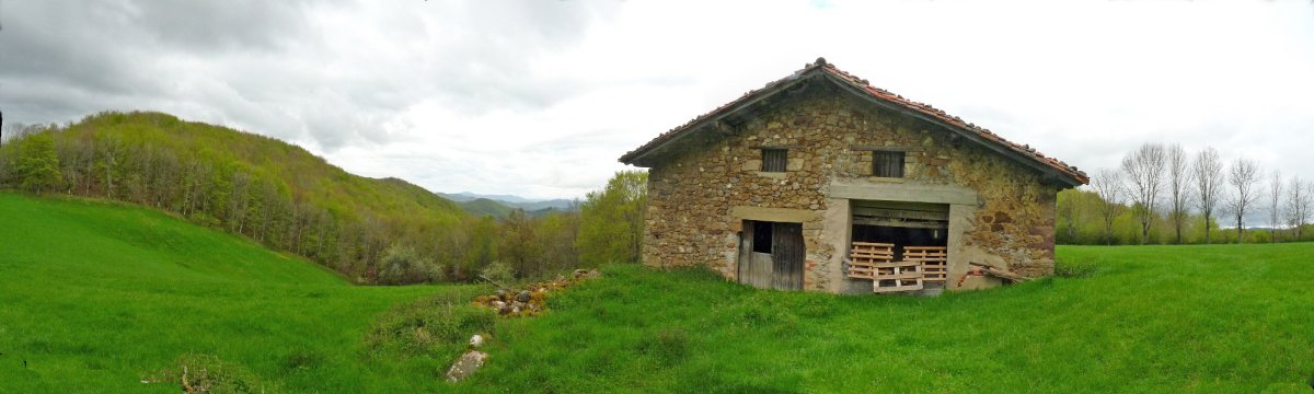 Saizar borda, Iruxabal eta Ezkatimalda artean