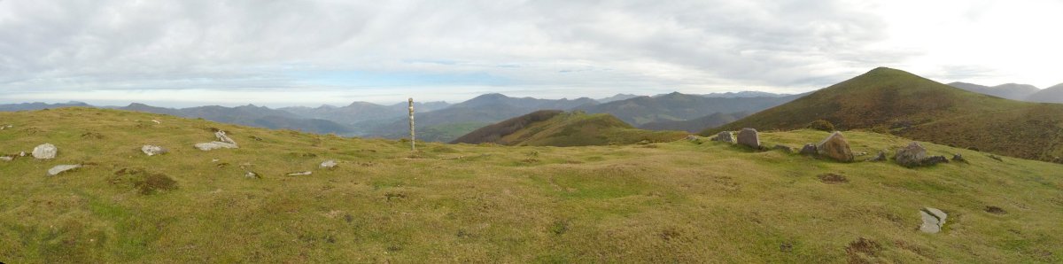 Izkoako harrespilak, Urdintz gaineko gailurrean